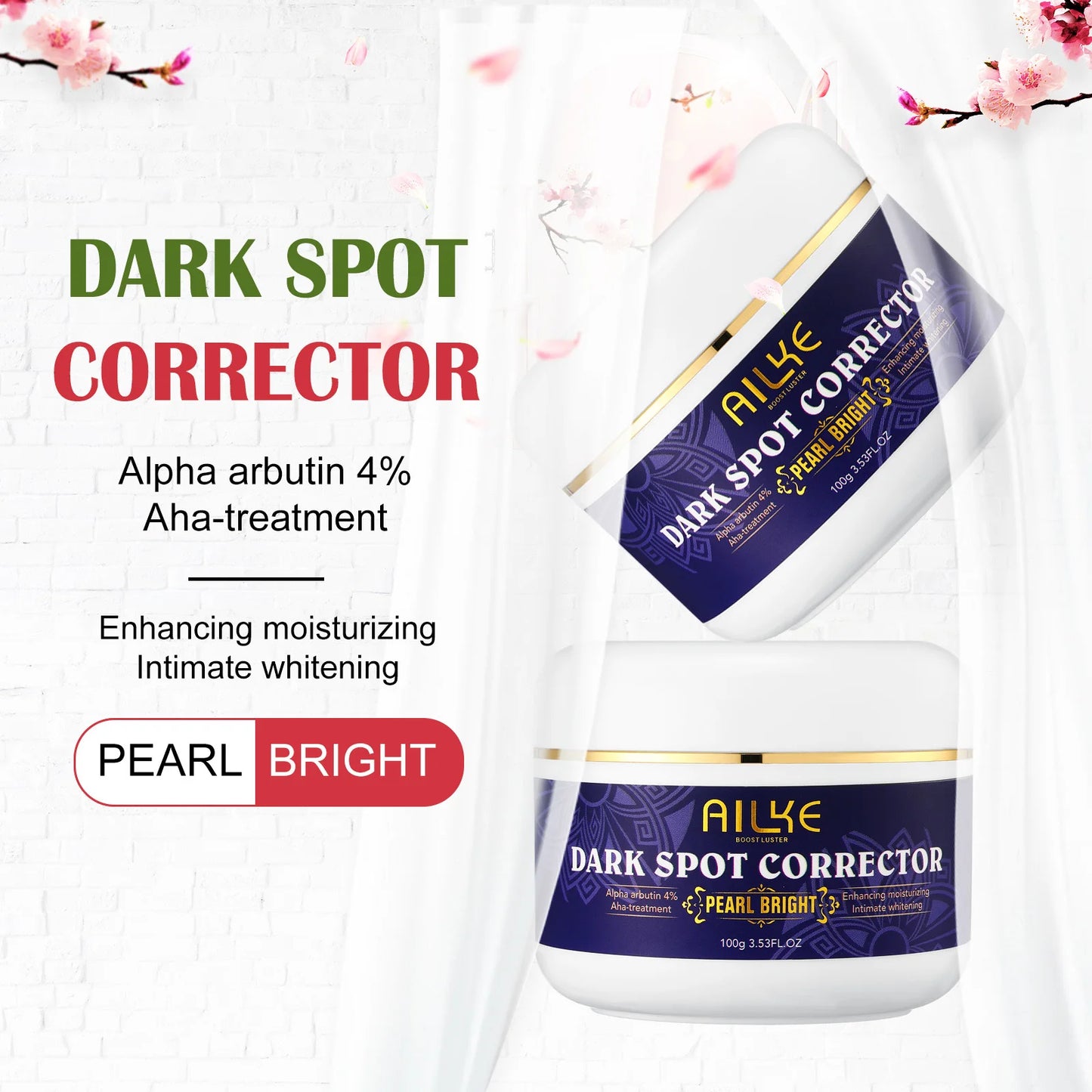 Ailke Double Glutathione Dark Spots Remover Face Cream