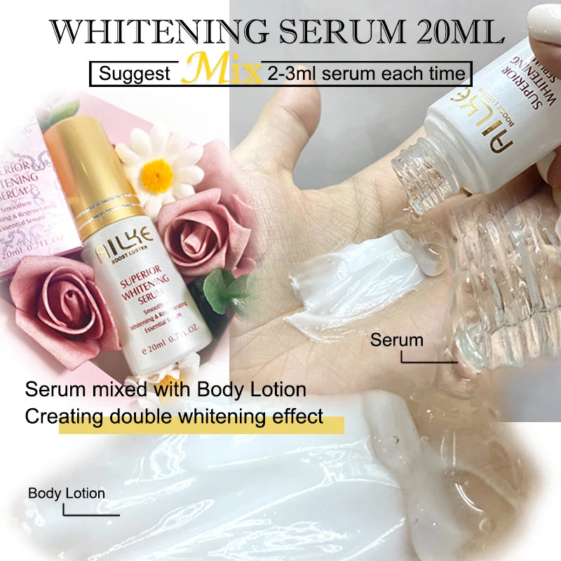 AILKE Whitening Face Cream Reduces Melanin Collagen
