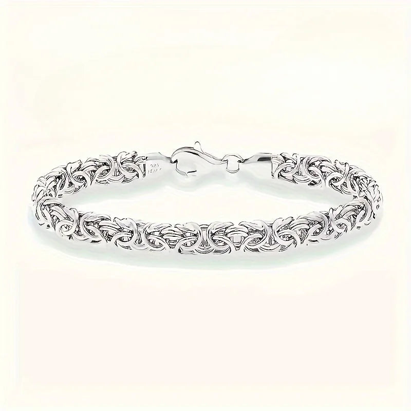 Italian Chain Bracelet Waterproof Unisex Daily Wear Jewelry