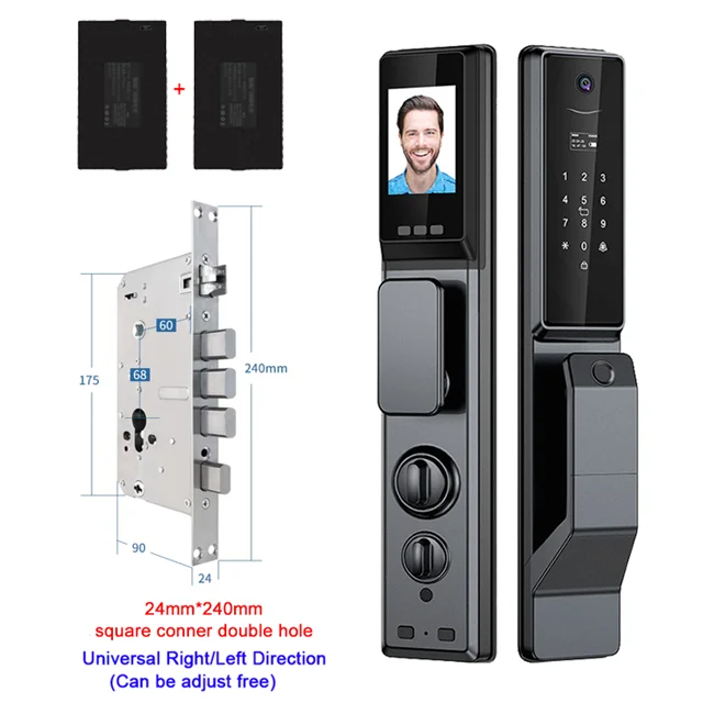 Ykesdl Waterproof Outdoor Smart Lock With WiFi Camera