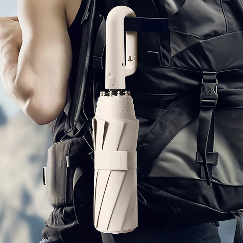 Control Windproof Automatic Folding Umbrella Reinforced