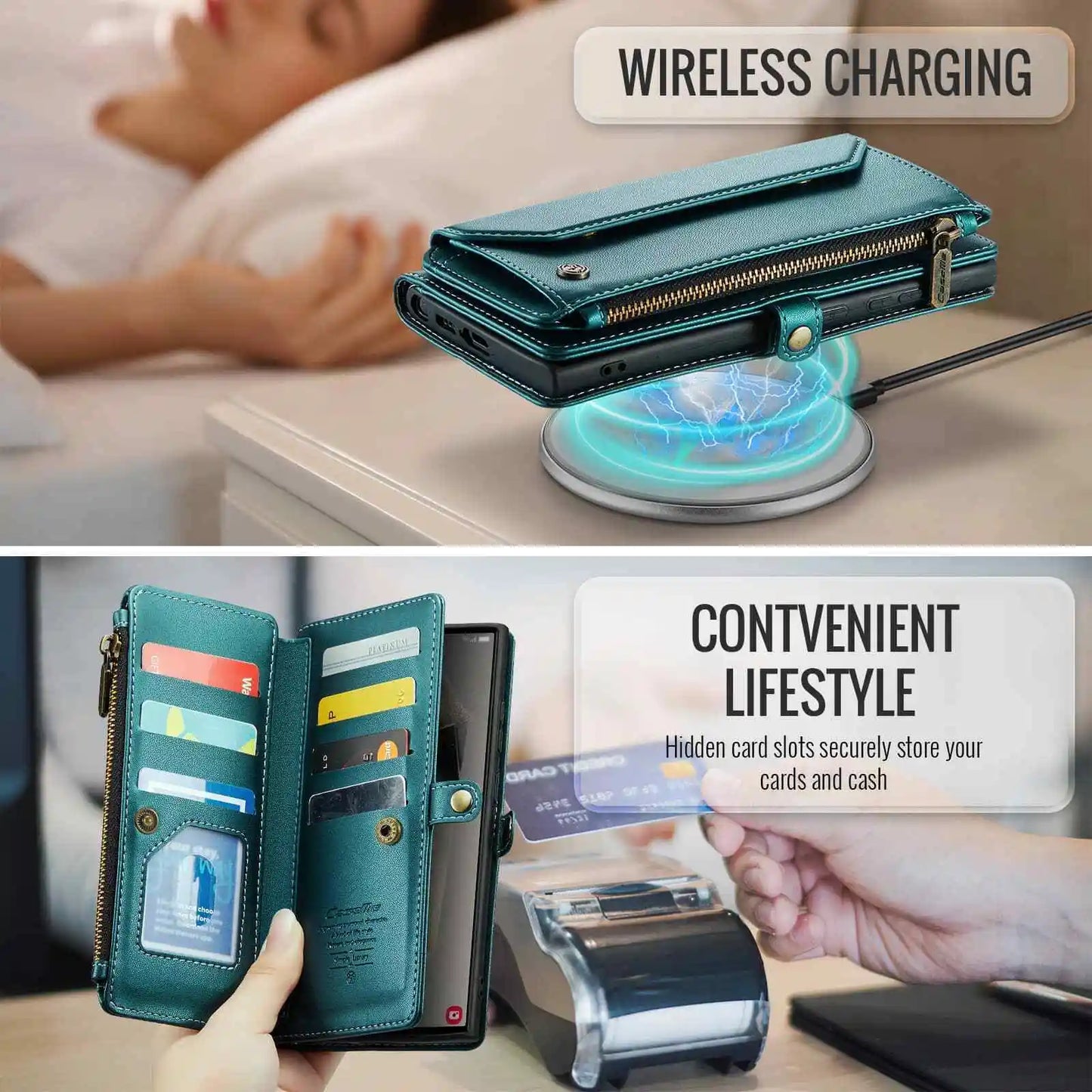 WeForDesign Crossbody Wallet Case Samsung Galaxy S24 Series