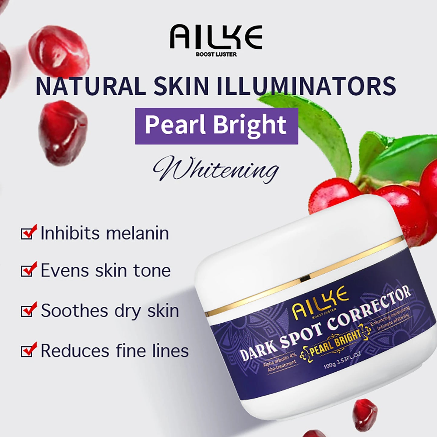 Ailke Double Glutathione Dark Spots Remover Face Cream
