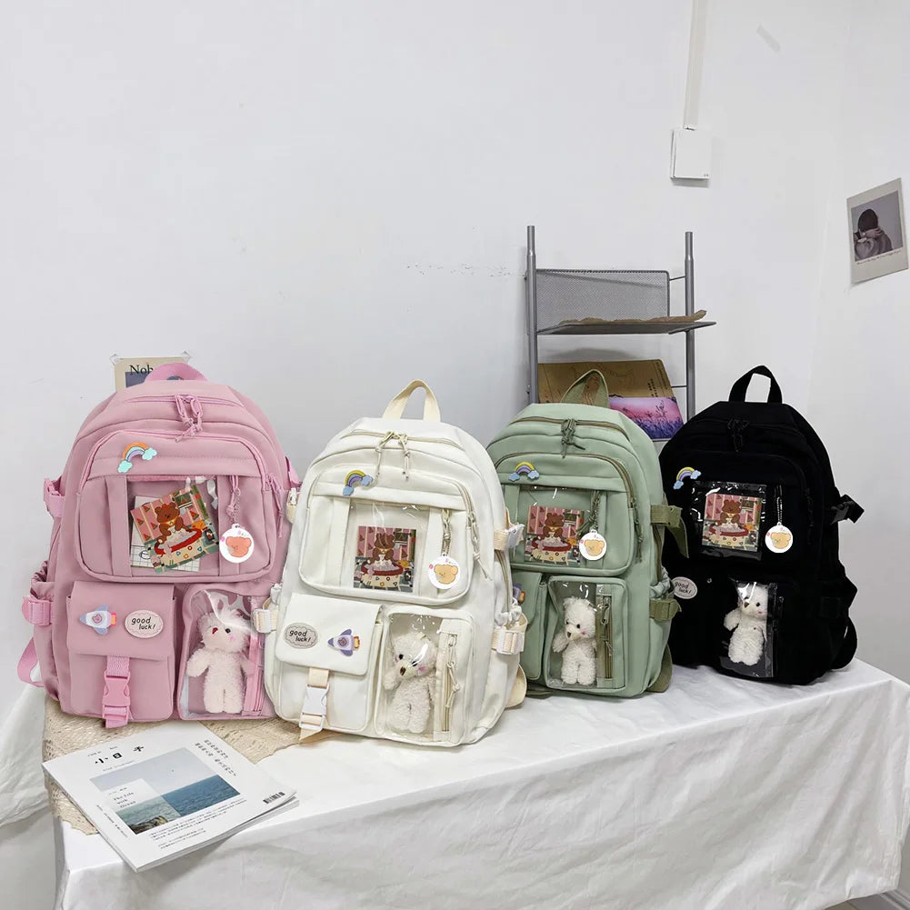 APWIKOGER Laptop Backpack Rucksack Nylon Large Capacity