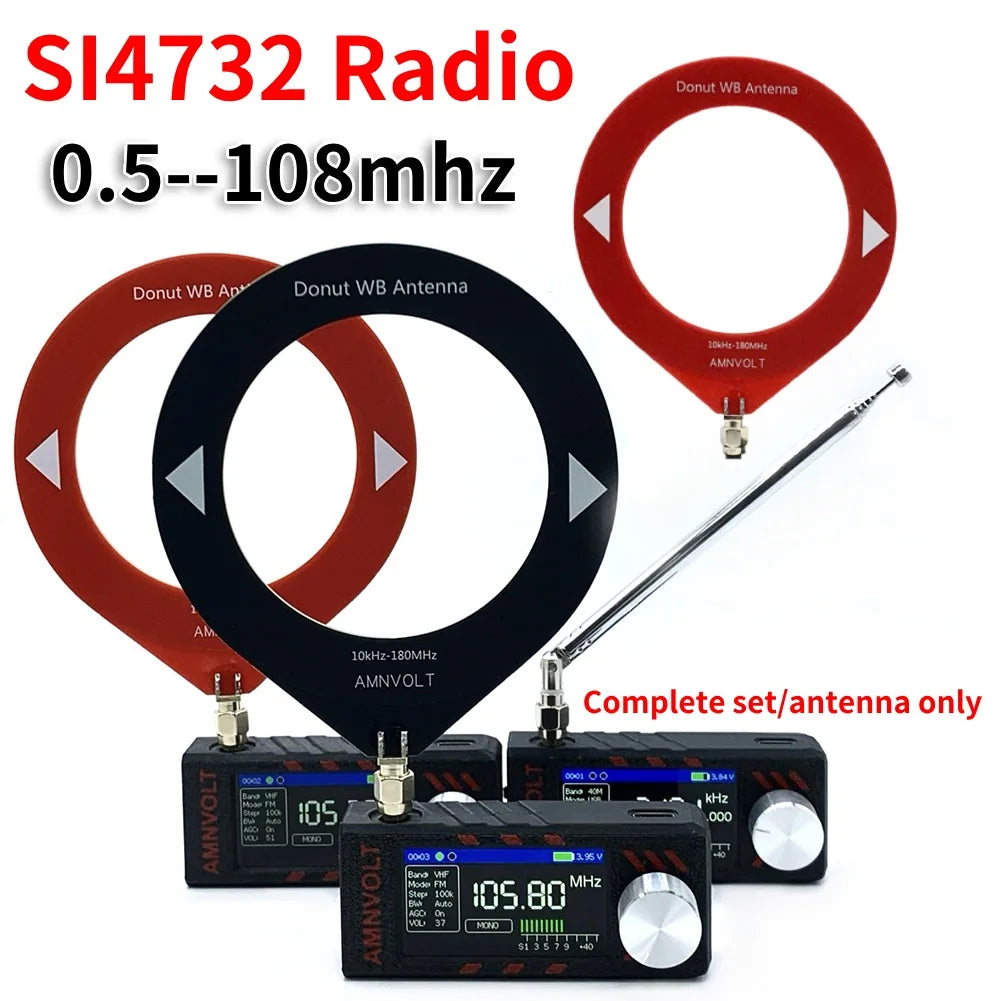 MUQZI AMNVOLT ATS Mini V3 SI4732 Full Band DSP Radio