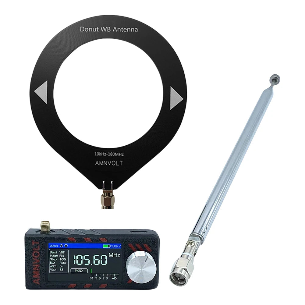 MUQZI AMNVOLT ATS Mini V3 SI4732 Full Band DSP Radio