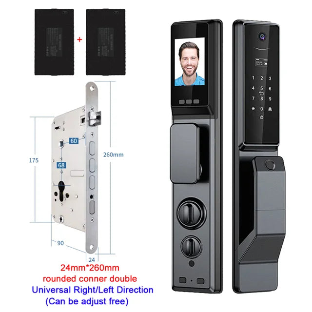 Ykesdl Waterproof Outdoor Smart Lock With WiFi Camera