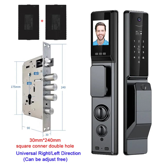 Ykesdl Waterproof Outdoor Smart Lock With WiFi Camera