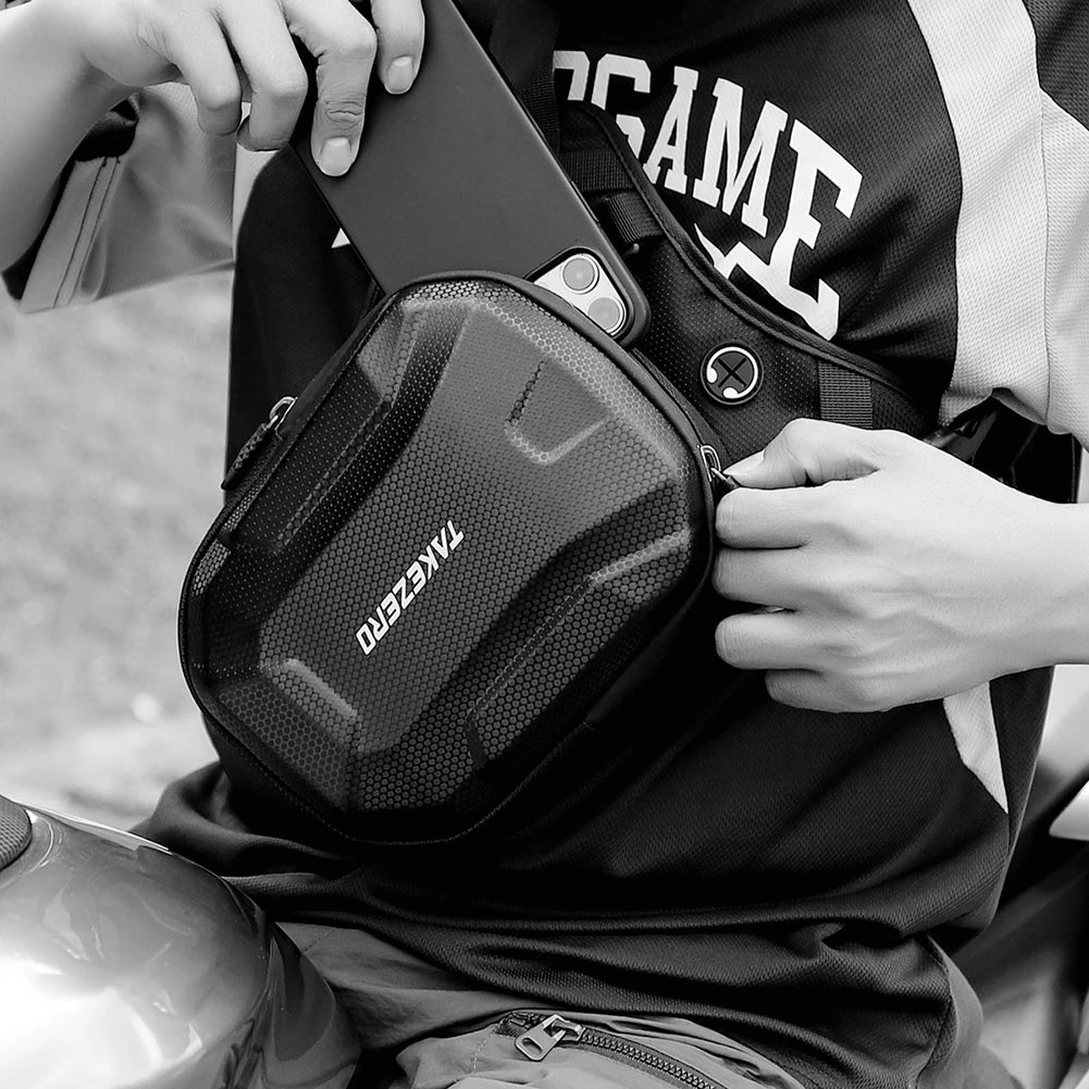 Motorcycle Drop Leg Bag Waterproof Waist Side Fanny Pack