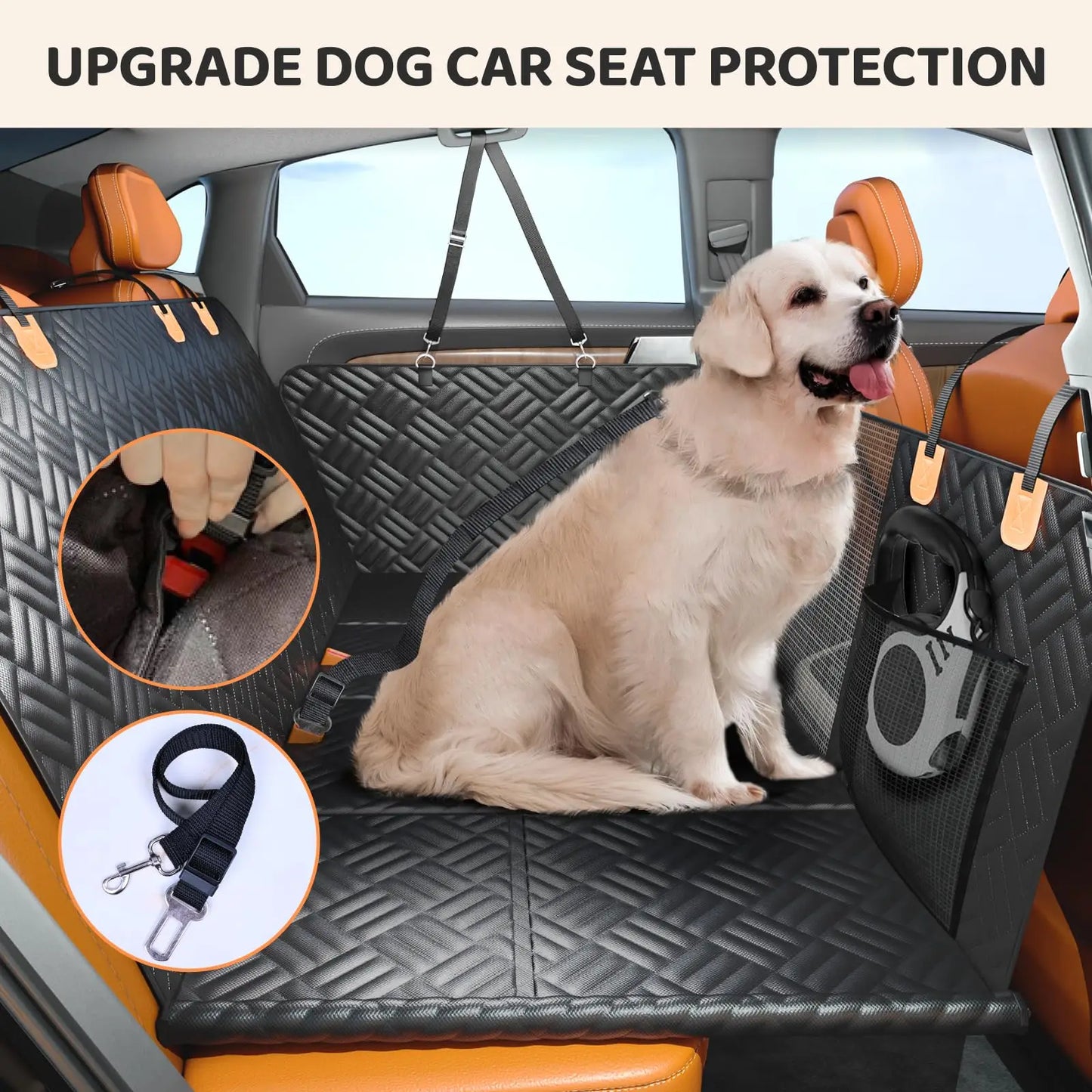 Zhejiang Heavy Duty Dog Car Seat Hammock 400 Lbs Capacity