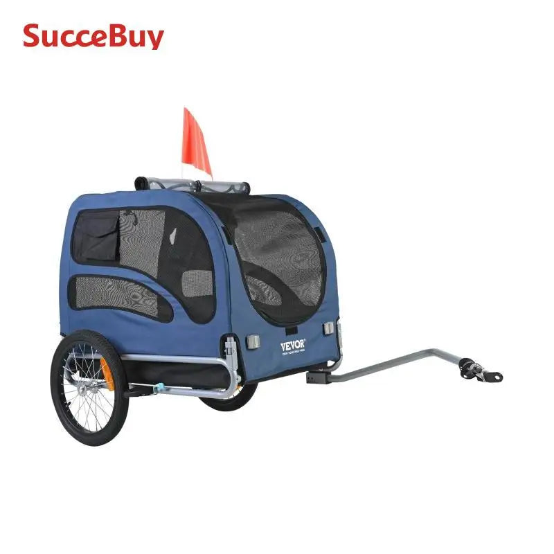 SucceBuy 100lbs Pet Cart Bicycle Carrier For Dogs Travel