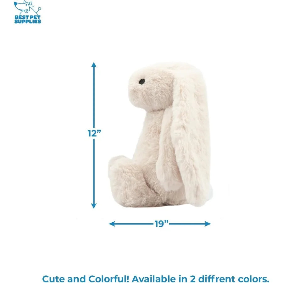 Hign-Concerned Bunny Buddy Dog Toy Crinkle Squeaker