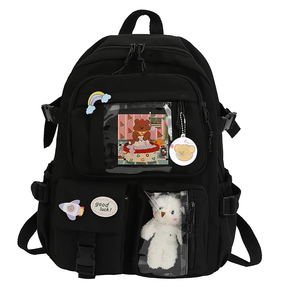 APWIKOGER Laptop Backpack Rucksack Nylon Large Capacity