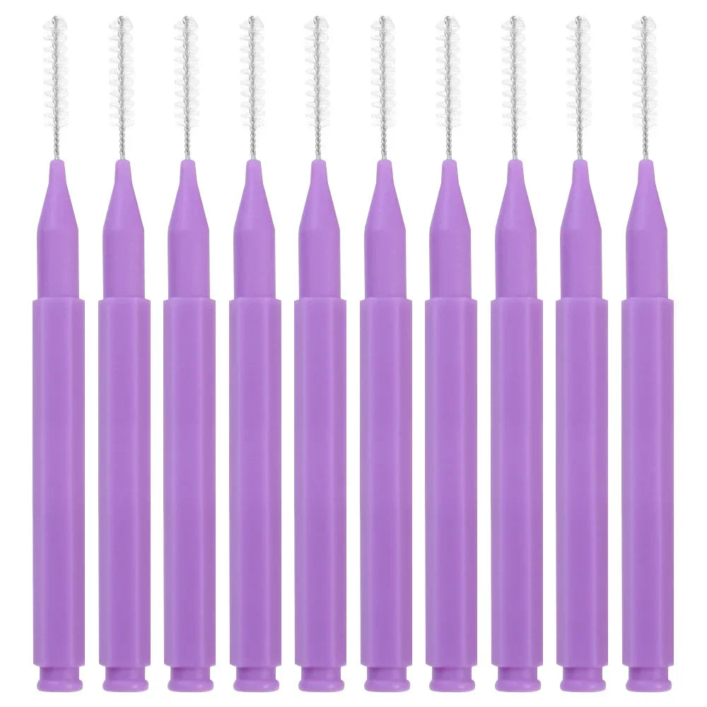 10pcs/Bag Disposable Eyebrow Mini Brush and Brow Lift Tool Eyelash Extension Comb Perm Brush Lash Accessories for Beauty Makeup