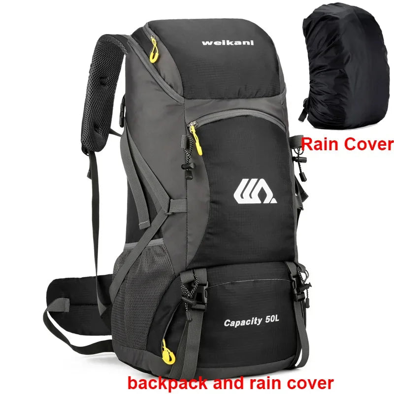 Scione Travel Backpack Waterproof Hiking Mountaineering Bag