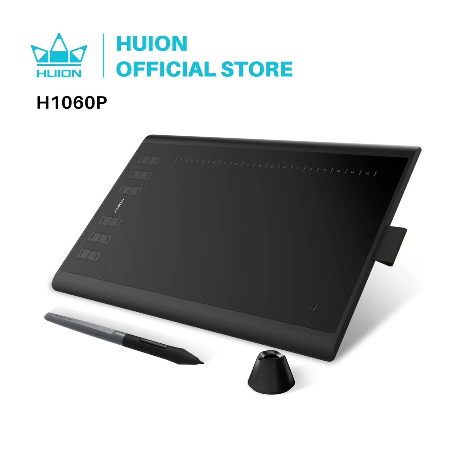 Huion Inspiroy H1060P Graphics Tablet Batteryless Stylus