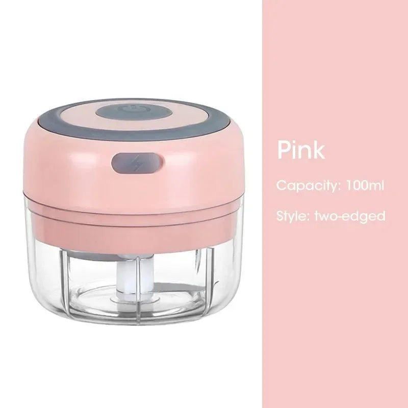 Fruit And Vegetable Tools Mini Wireless Garlic Crusher