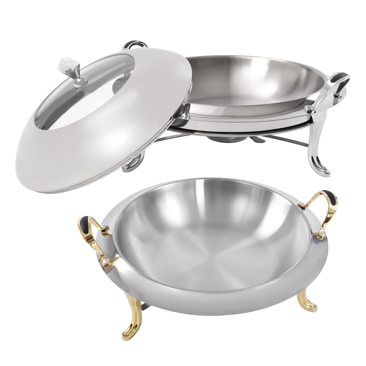 Stainless Steel Durable Chafing Dish Buffet Warmer With Lid