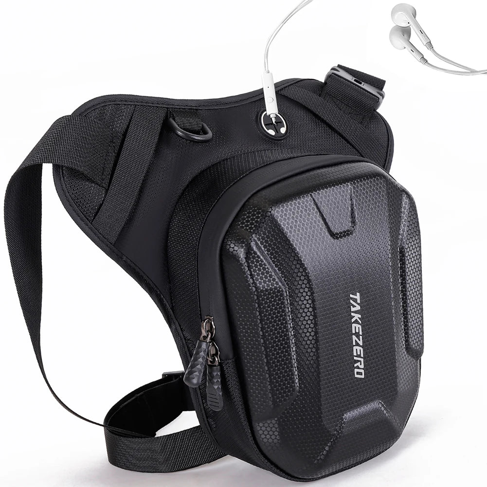 Motorcycle Drop Leg Bag Waterproof Waist Side Fanny Pack