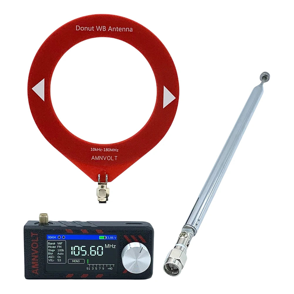 MUQZI AMNVOLT ATS Mini V3 SI4732 Full Band DSP Radio