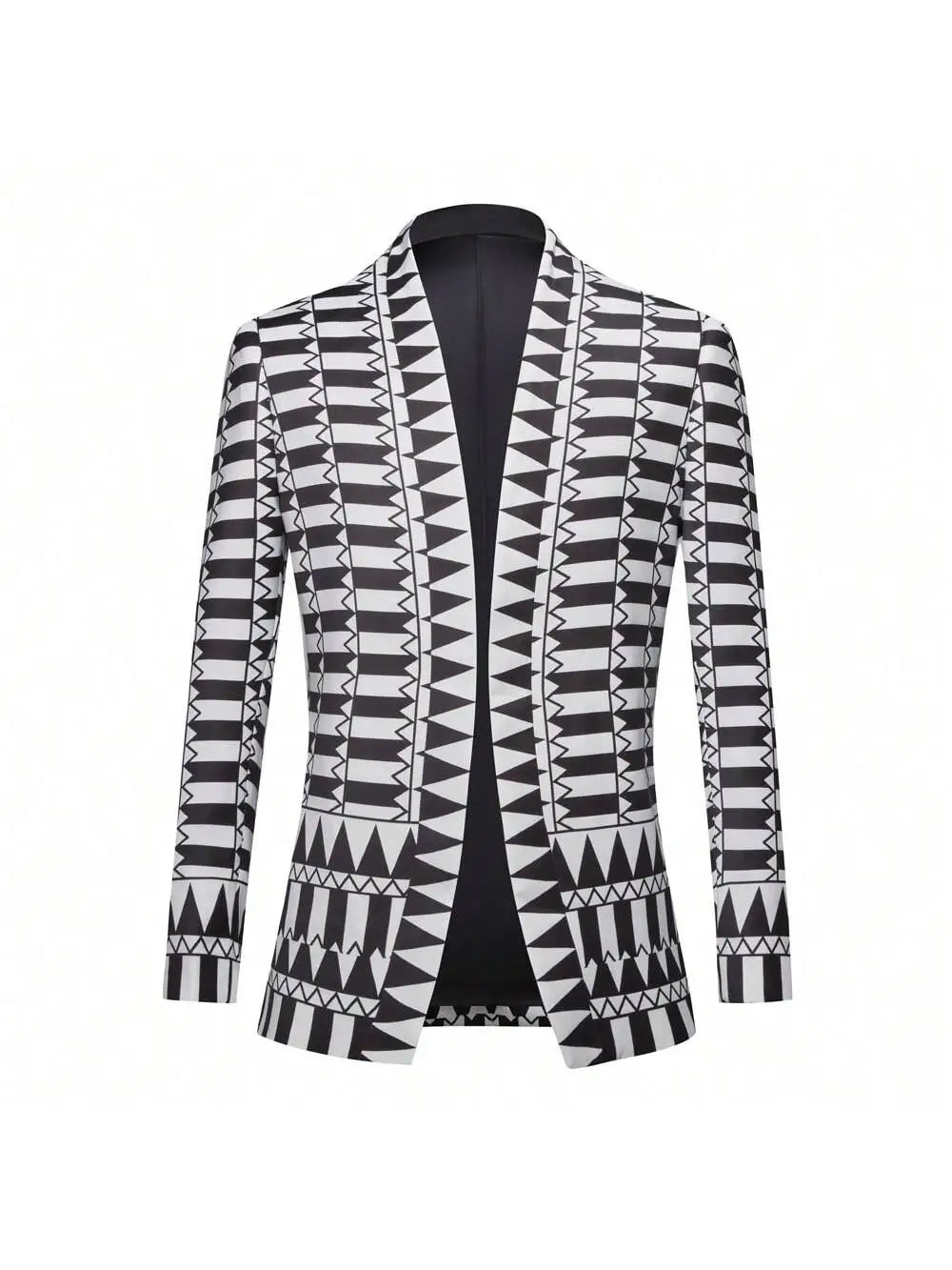 Jiangsu Men Slim Fit Notched Blazer Casual Business Jacket