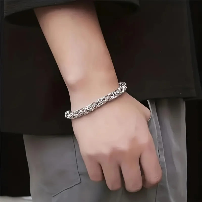Italian Chain Bracelet Waterproof Unisex Daily Wear Jewelry