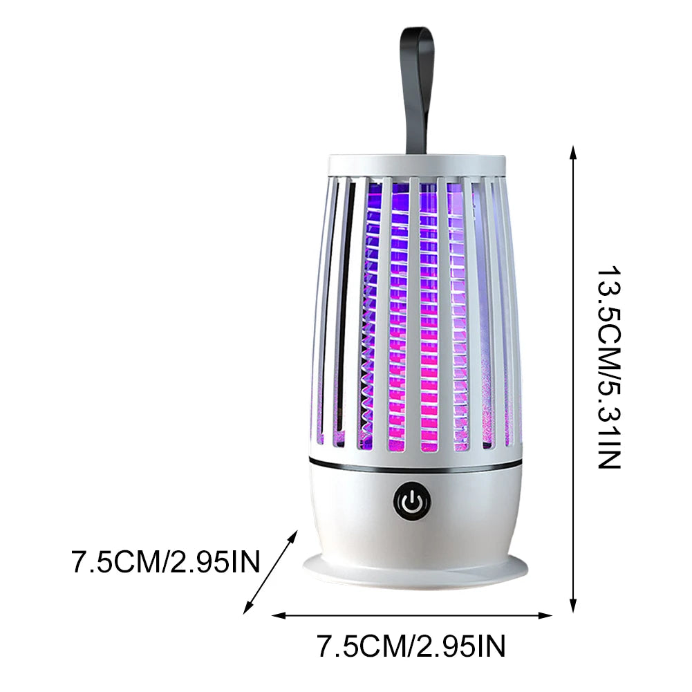Alloet USB Rechargeable Mosquito Zapper Insect-Killer With Ambient-Glow Night Light