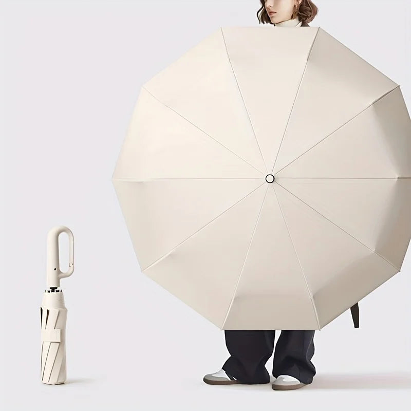 Control Windproof Automatic Folding Umbrella Reinforced