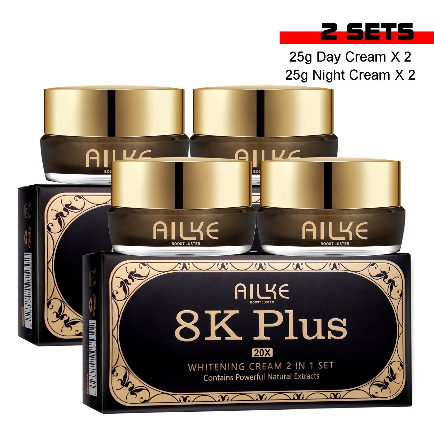 AILKE Whitening Face Cream Reduces Melanin Collagen
