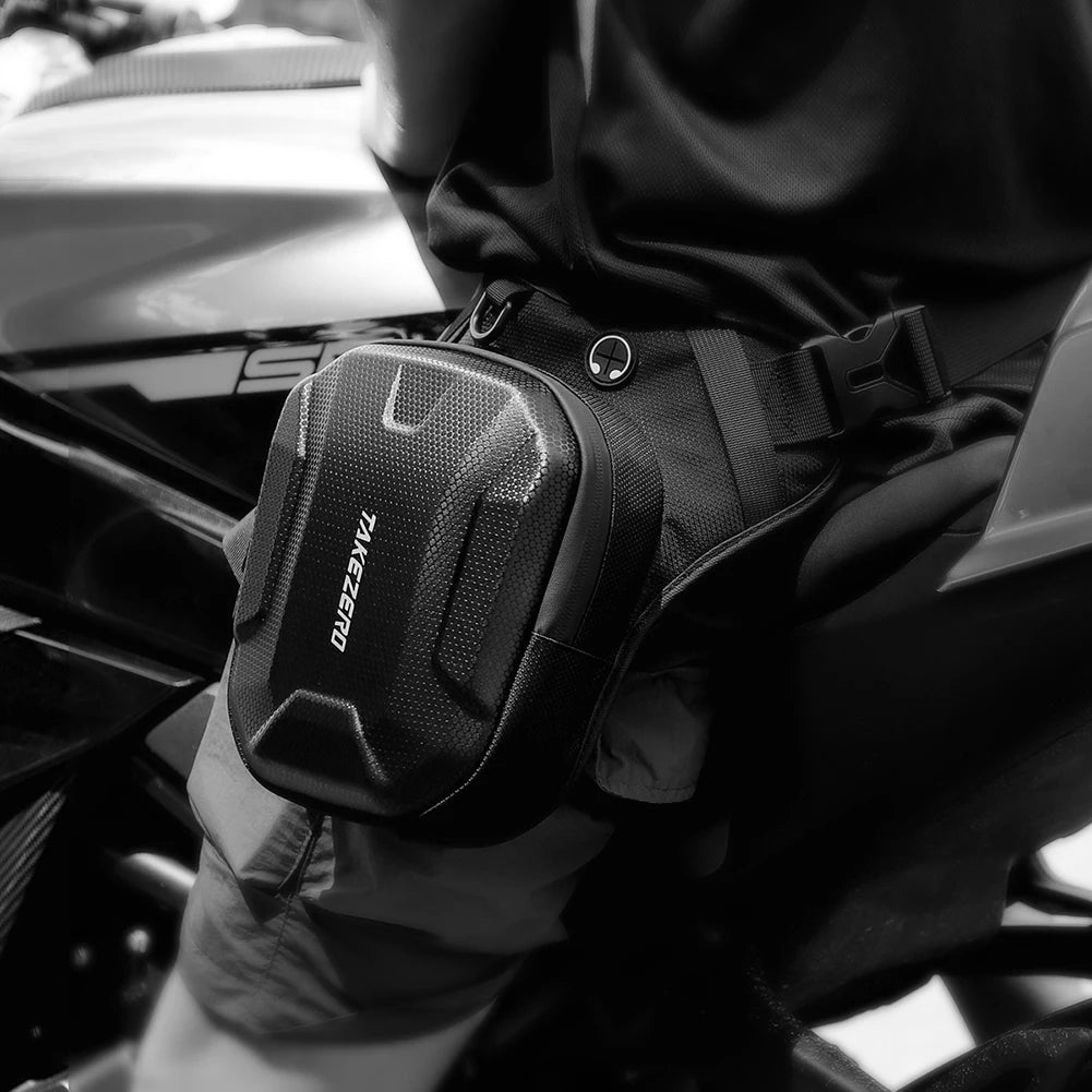 Motorcycle Drop Leg Bag Waterproof Waist Side Fanny Pack