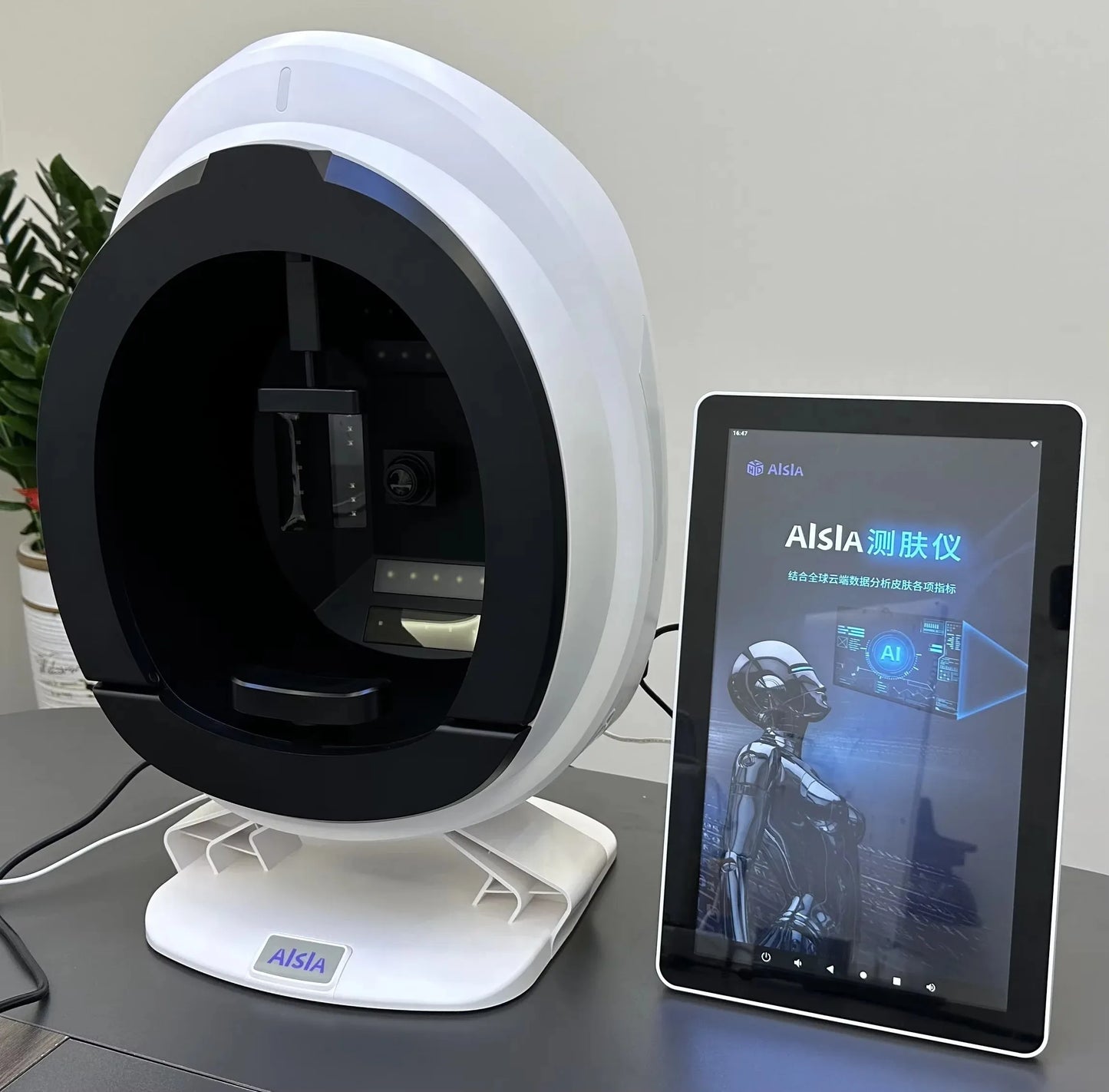 TAIXL 3D Facial Skin Analyzer Machine With 8 Light Spectrum