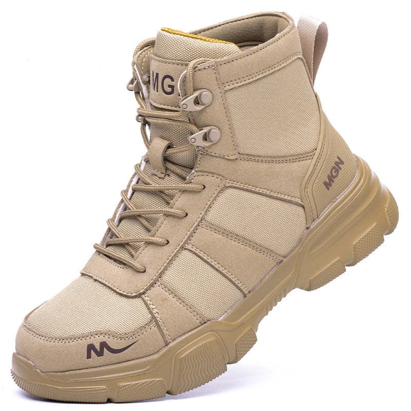 Indestructible Safety Work Boots Unisex Steel Toe Shoes