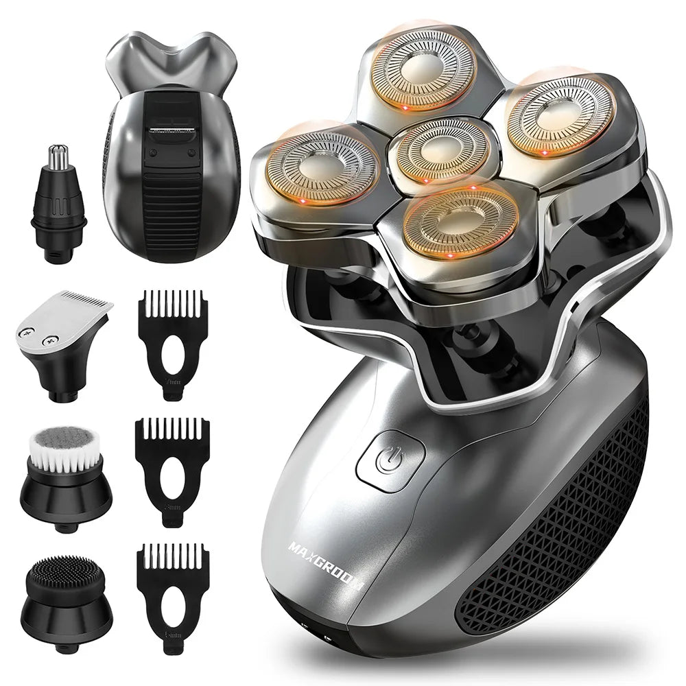 Maxgroom 5D Floating Blade Head Shaver Rechargeable