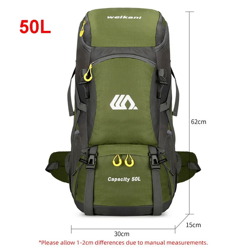 Scione Travel Backpack Waterproof Hiking Mountaineering Bag