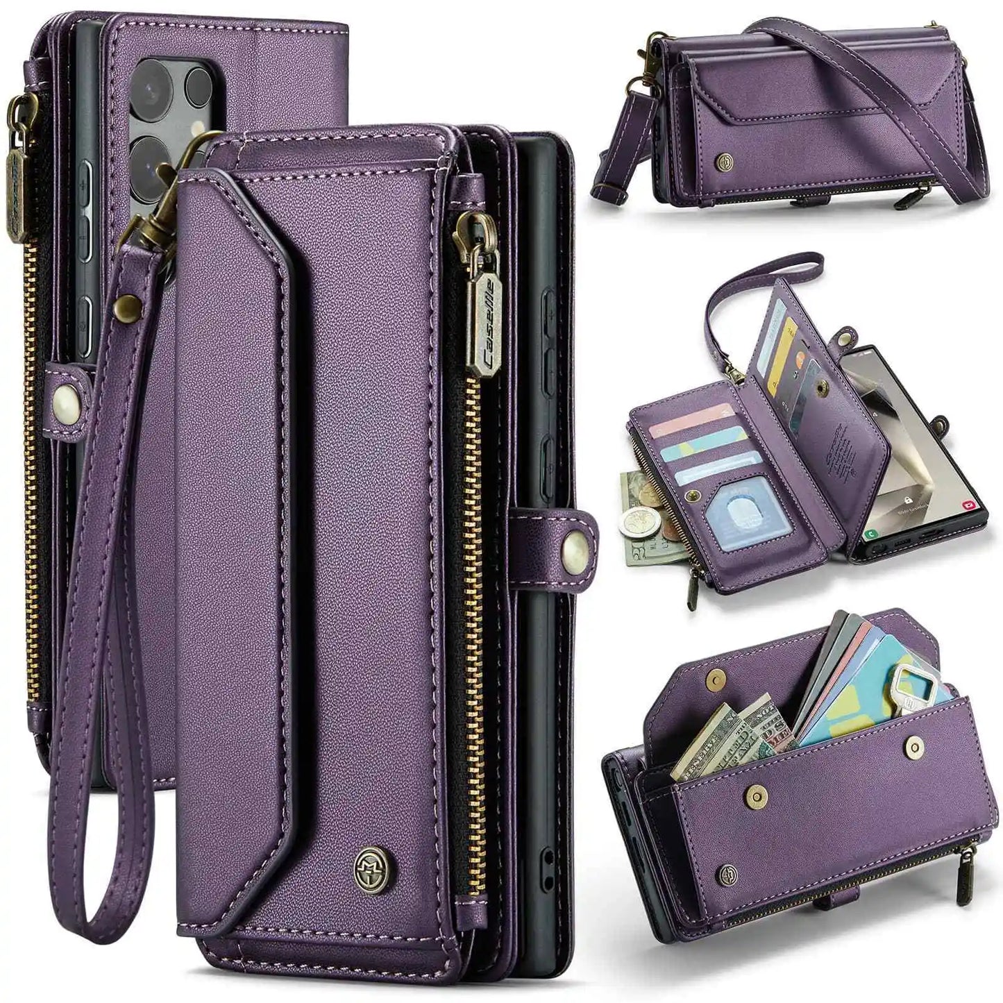 WeForDesign Crossbody Wallet Case Samsung Galaxy S24 Series