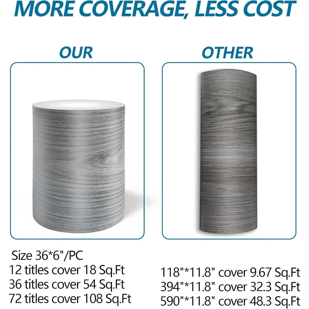 Waterproof Peel And Stick Floor Tiles Adhesive Flooring