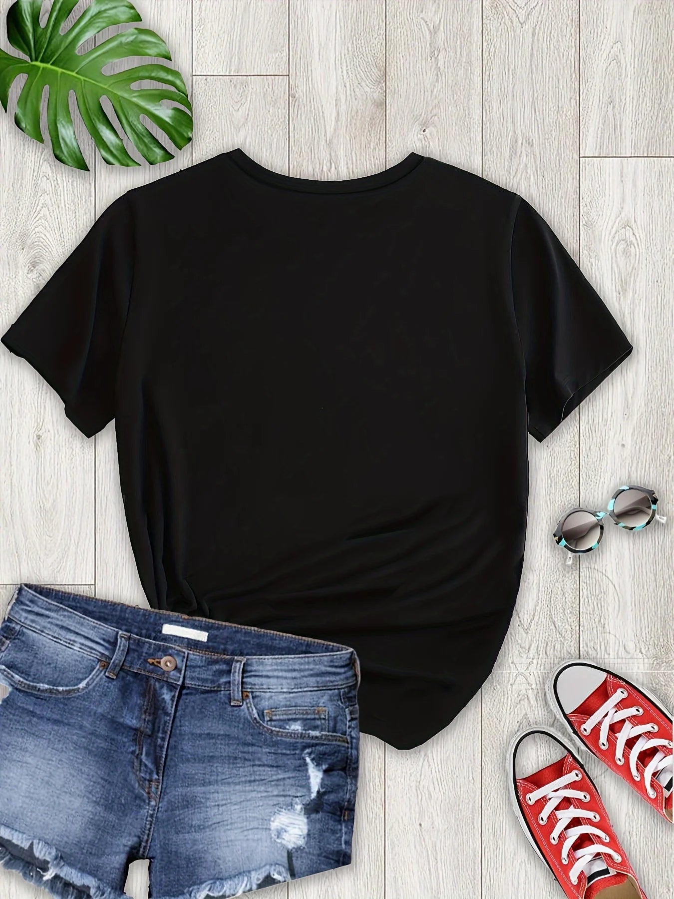 Clothing Butterfly Print Casual T Shirt Women All Season