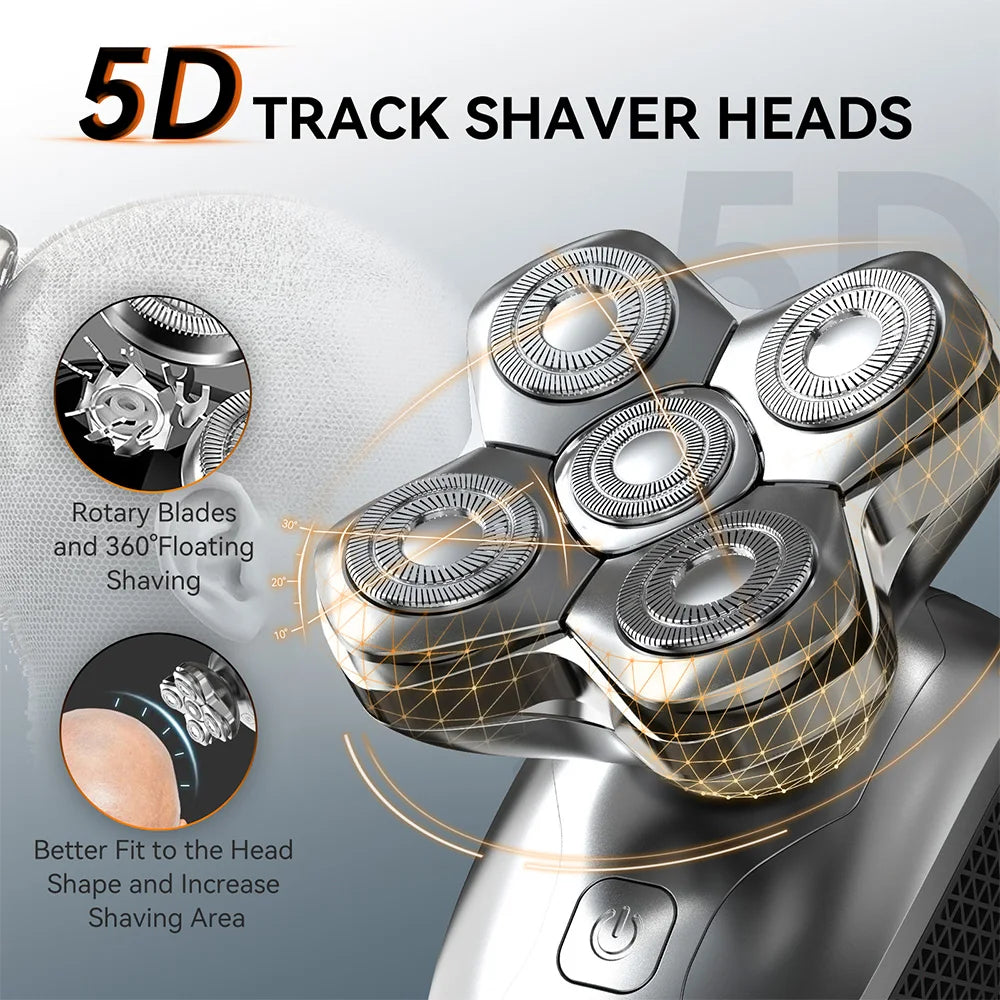 Maxgroom 5D Floating Blade Head Shaver Rechargeable