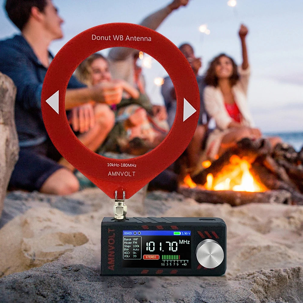 MUQZI AMNVOLT ATS Mini V3 SI4732 Full Band DSP Radio