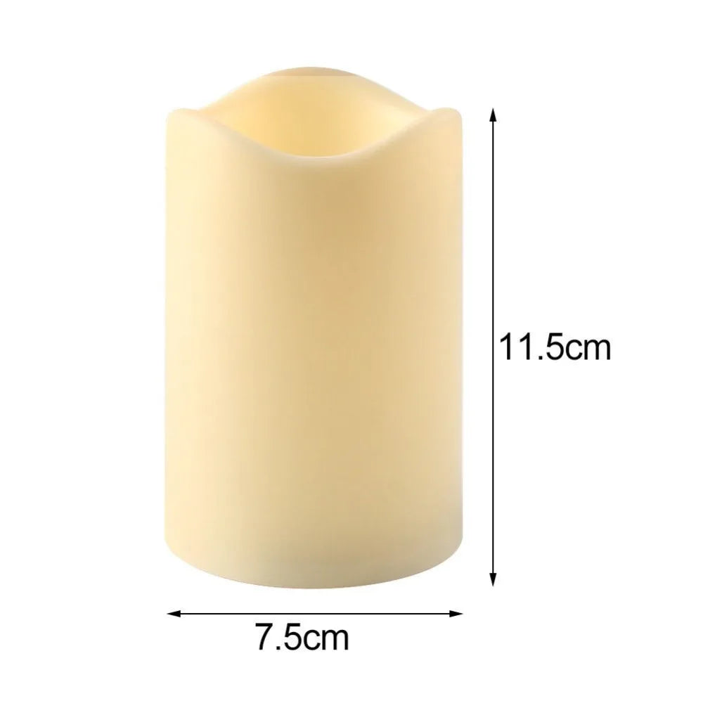GrandAvenueStore Flickering Flameless Resin LED Candles