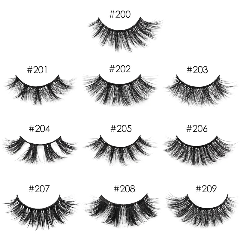 SHIDISHANGPIN Lashes Bulk Wholesale Items Faux Mink Eyelashes False Eyelashes Packaging Box  Eye Lashes Dramatic Beauty