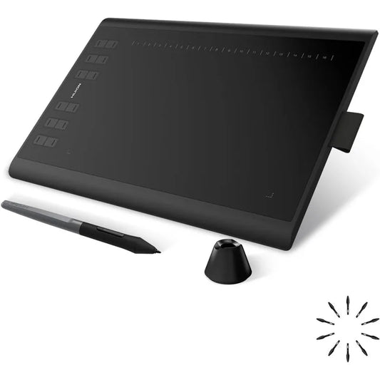 Huion Inspiroy H1060P Graphics Tablet Batteryless Stylus