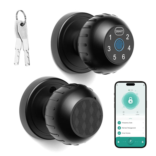 Viladepot Smart Fingerprint Door Lock With App Control