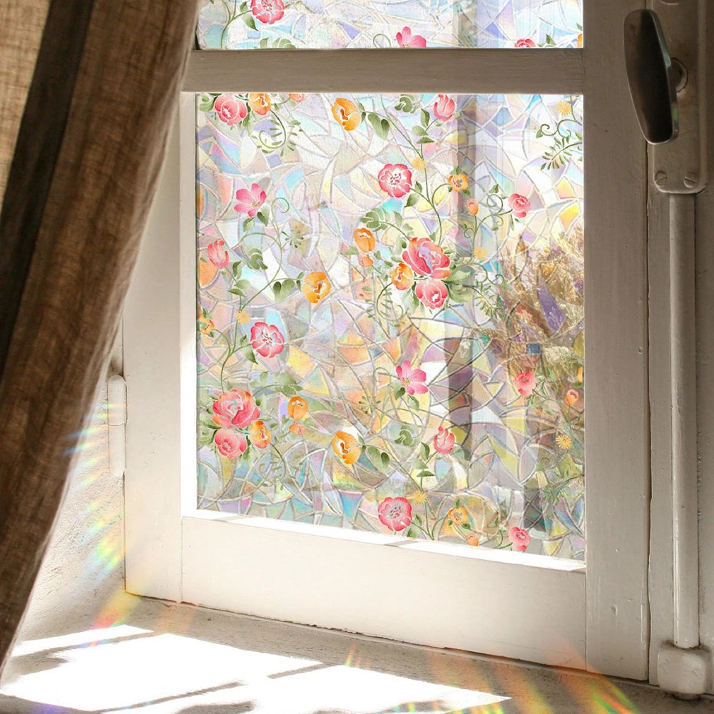 Feature Window Privacy Film Green Vine Leaves Clings