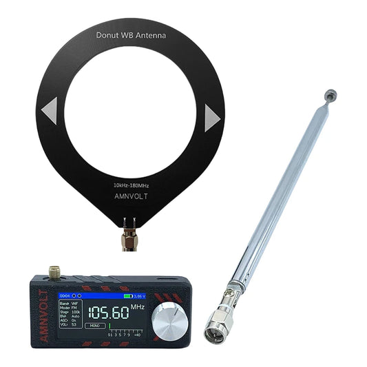 MUQZI AMNVOLT ATS Mini V3 SI4732 Full Band DSP Radio