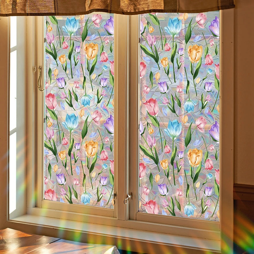 Feature Window Privacy Film Green Vine Leaves Clings