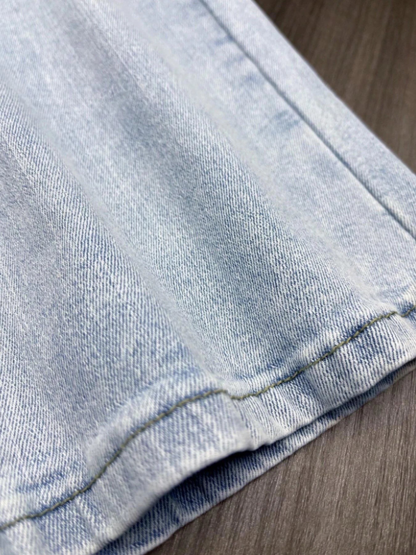 Suita Women Straight Leg Jeans Machine Washable Casual Denim