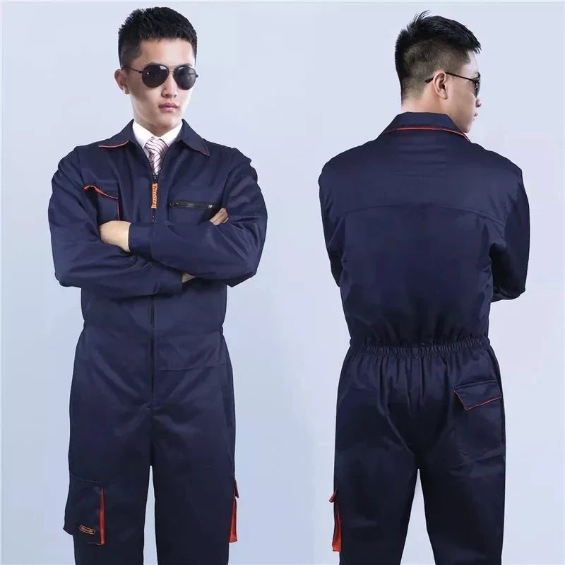 Guizhou Work Uniform Coveralls Welding Suit for Mechanics