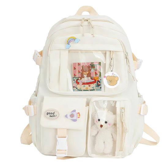 APWIKOGER Laptop Backpack Rucksack Nylon Large Capacity